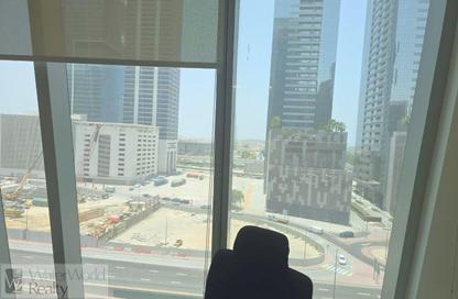 Office Space - Studio - 1 Bathroom for rent in The Prism - Business Bay - Dubai