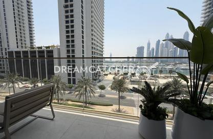 Apartment - 1 Bedroom - 1 Bathroom for rent in Grand Bleu Tower 1 - Emaar Beachfront - Dubai Harbour - Dubai