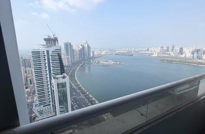 Apartment - 2 - 2 for sale in Ameer Bu Khamseen Tower - Al Majaz 3 - Al Majaz - Sharjah