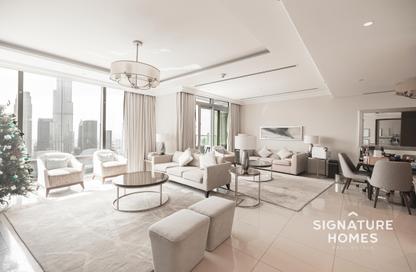 Apartment - 3 Bedrooms - 4 Bathrooms for rent in The Address Residence Fountain Views 1 - The Address Residence Fountain Views - Downtown Dubai - Dubai Apartment - 3 Bedrooms - 4 Bathrooms for rent in The Address Residence Fountain Views 1 - The Address Residence Fountain Views - Downtown Dubai - Dubai