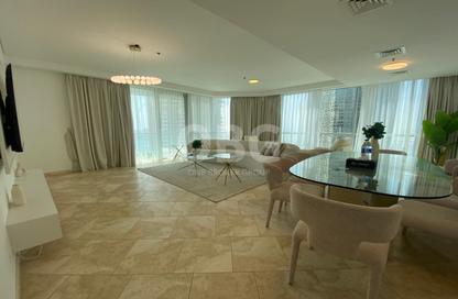 Apartment - 3 Bedrooms - 4 Bathrooms for rent in Al Fattan Marine Tower - Al Fattan Marine Towers - Jumeirah Beach Residence - Dubai