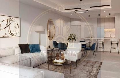 Apartment - 1 - 2 for sale in Ajman Creek Towers - Al Rashidiya 1 - Al Rashidiya - Ajman