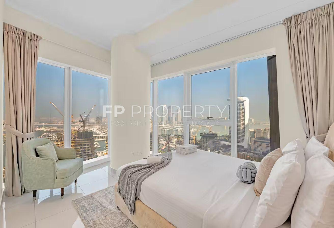 Fully Furnished - Panoramic Palm View - Higher Flo photo 7