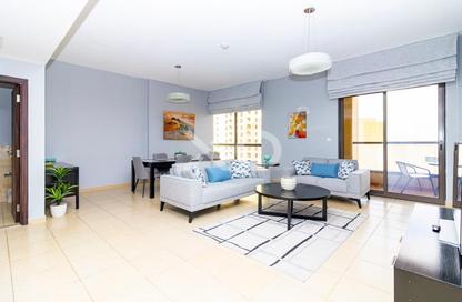 Apartment - 2 Bedrooms - 3 Bathrooms for rent in Shams 1 - Shams - Jumeirah Beach Residence - Dubai