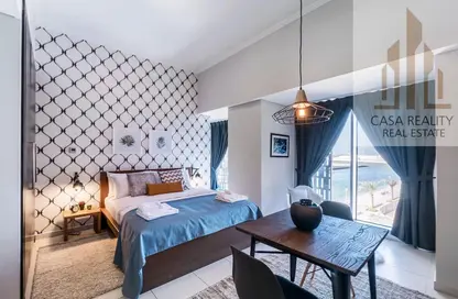 Apartment - Studio - 1 Bathroom for rent in Cayan Tower - Dubai Marina - Dubai
