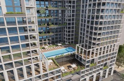 Apartment - 1 Bedroom - 2 Bathrooms for sale in Ajman Corniche Residences - Ajman Corniche Road - Ajman