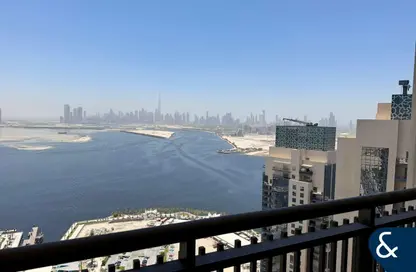 شقة - 2 غرف نوم - 2 حمامات للايجار في B كريك سايد 18 - حدائق الإمارات 1 - مرسى خور دبي - دبي