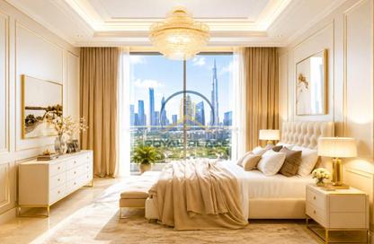 Apartment - 1 Bedroom - 2 Bathrooms for sale in Tiger Sky Tower - Business Bay - Dubai