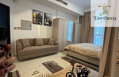 Apartment - Studio - 1 for rent in Orient Tower 1 - Orient Towers - Al Bustan - Ajman