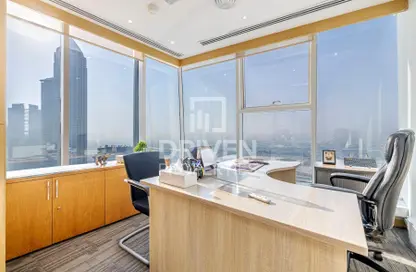 مكتب - استوديو - 3 حمامات للايجار في برج المنارة - الخليج التجاري - دبي