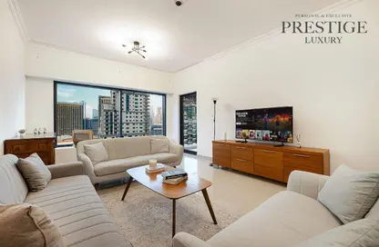 شقة - غرفة نوم - 2 حمامات للايجار في برج الزمان والمكان - دبي مارينا - دبي