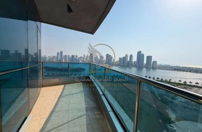 Apartment - 3 Bedrooms - 5 Bathrooms for rent in Al Majaz 1 - Al Majaz - Sharjah