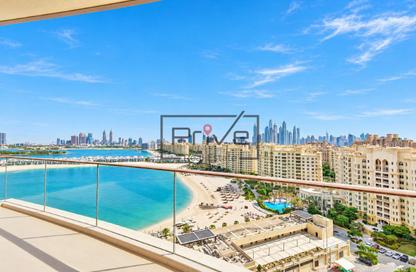 Apartment - 2 - 3 for rent in Sapphire - Tiara Residences - Palm Jumeirah - Dubai