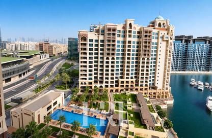Apartment - 2 - 3 for rent in Marina Residences 1 - Marina Residences - Palm Jumeirah - Dubai