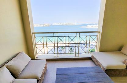 Apartment - 2 - 3 for rent in Al Nabat - Shoreline Apartments - Palm Jumeirah - Dubai