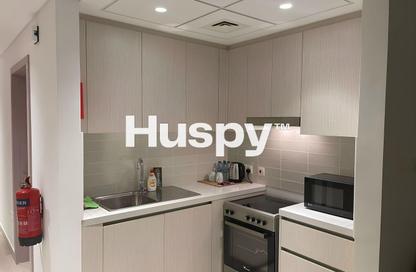 Apartment - Studio - 1 Bathroom for rent in Waters Edge - Yas Island - Abu Dhabi
