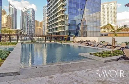 Apartment - Studio - 1 Bathroom for sale in Silverene Tower B - Silverene - Dubai Marina - Dubai
