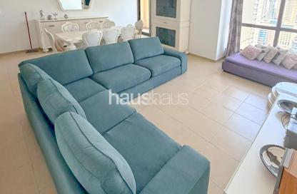 Apartment - 2 Bedrooms - 3 Bathrooms for rent in Amwaj 4 - Amwaj - Jumeirah Beach Residence - Dubai