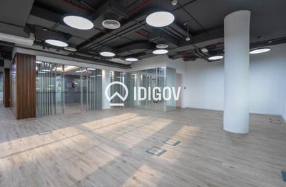 Office Space - Studio - 1 Bathroom for rent in Clover Bay Tower - Business Bay - Dubai