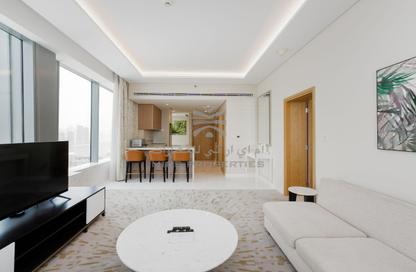 Apartment - 1 Bedroom - 2 Bathrooms for rent in The Palm Tower - Palm Jumeirah - Dubai