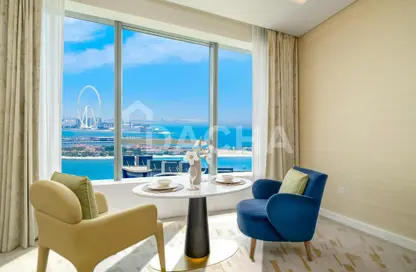 Apartment - Studio - 1 Bathroom for rent in The Palm Tower - Palm Jumeirah - Dubai