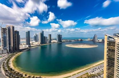 Apartment - 1 Bedroom - 2 Bathrooms for sale in Al Ghaf Tower - Al Khan - Sharjah