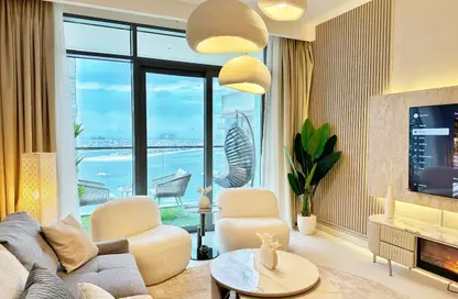 Apartment - 1 Bedroom - 1 Bathroom for rent in Marina Vista - EMAAR Beachfront - Dubai Harbour - Dubai