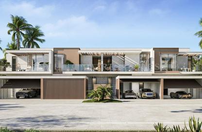 Townhouse - 3 - 3 for sale in Bay Villas - Dubai Islands - Dubai