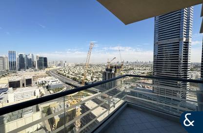 شقة - غرفة نوم - 2 حمامات للايجار في برج كونكورد - (JLT) مجمع H - أبراج بحيرات الجميرا - دبي
