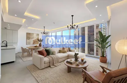 شقة - 2 غرف نوم - 3 حمامات للايجار في خور دبي ريزيدنس برج 1 شمال - Dubai Creek ريزيدنسز North - Dubai Creek ريزيدنسز - مرسى خور دبي - دبي