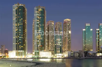 Apartment - 2 Bedrooms - 3 Bathrooms for rent in Ocean Terrace - Marina Square - Al Reem Island - Abu Dhabi