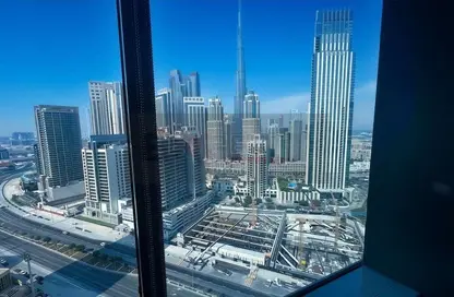 Office Space - Studio - 1 Bathroom for rent in The Prime Tower - Business Bay - Dubai