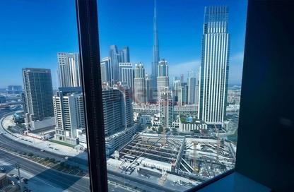 Office Space - Studio - 1 Bathroom for rent in The Prime Tower - Business Bay - Dubai