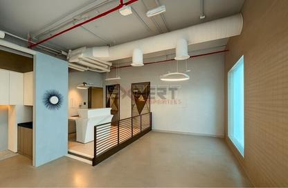 Office Space - Studio - 1 Bathroom for rent in The Prime Tower - Business Bay - Dubai