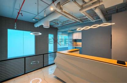Office Space - Studio - 1 Bathroom for rent in The Prime Tower - Business Bay - Dubai