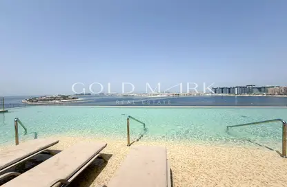 شقة - 2 غرف نوم - 3 حمامات للايجار في جراند بلو تاور 1 - جراند بلو - إعمار بيتشفرونت - دبي هاربور - دبي