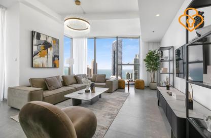 Apartment - 3 - 3 for rent in Stella Maris - Dubai Marina - Dubai