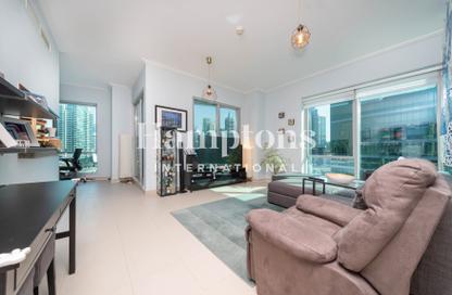 Apartment - 2 - 2 for sale in Delphine Tower - Marina Promenade - Dubai Marina - Dubai