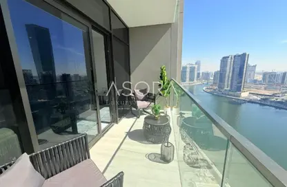 Apartment - 1 Bedroom - 2 Bathrooms for rent in Peninsula Five - Peninsula - Business Bay - Dubai