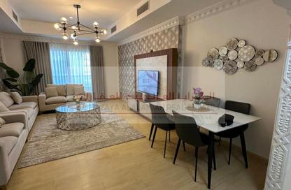 Apartment - 1 - 2 for rent in Al Khan Lagoon Tower - Al Khan Lagoon - Al Khan - Sharjah