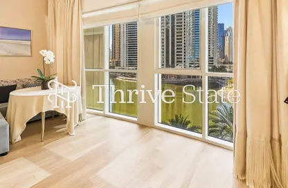 Apartment - 1 Bedroom - 2 Bathrooms for rent in Lake Shore Tower - JLT Cluster Y - Jumeirah Lake Towers - Dubai