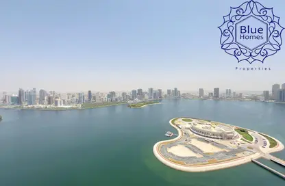 Apartment - 4 Bedrooms - 5 Bathrooms for rent in Blue Tower - Al Majaz 3 - Al Majaz - Sharjah