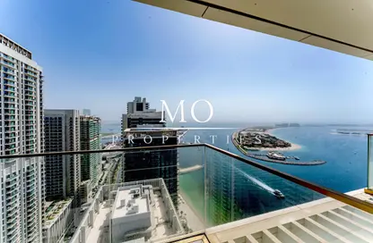 Apartment - 1 Bedroom - 1 Bathroom for rent in Grand Bleu Tower 2 - EMAAR Beachfront - Dubai Harbour - Dubai