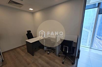 Office Space - Studio - 1 Bathroom for rent in The Prime Tower - Business Bay - Dubai