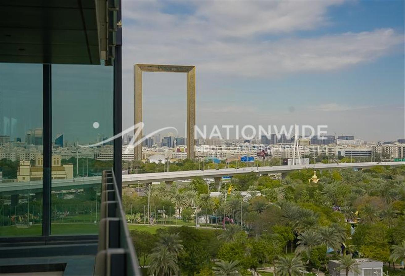 Dubai Frame View | Spacious Layout | Vacant photo 13