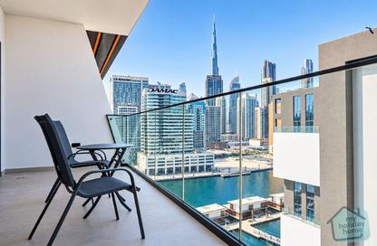 Apartment - 1 - 2 for rent in Binghatti Canal - Business Bay - Dubai
