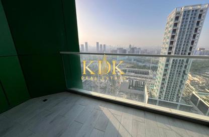 Apartment - 1 Bedroom - 2 Bathrooms for rent in Alpha Green Tower - District 12 - Jumeirah Village Circle - Dubai