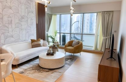 Apartment - 1 Bedroom - 2 Bathrooms for rent in Boulevard Central Tower 1 - Boulevard Central Towers - Downtown Dubai - Dubai