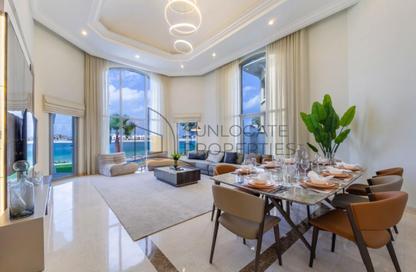 Villa - 4 - 4 for rent in Garden Homes Frond O - Garden Homes - Palm Jumeirah - Dubai