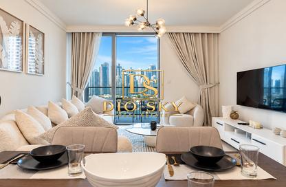 Apartment - 1 - 2 for rent in Boulevard Point - Downtown Dubai - Dubai